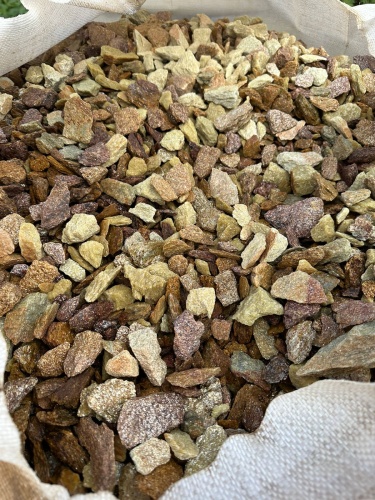 Златолит персиковый декоративная каменная крошка купить в Электроуглях