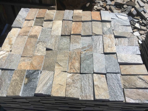 Плитка пилёная златолит Уральский для цоколя, отмостки купить в Электроуглях