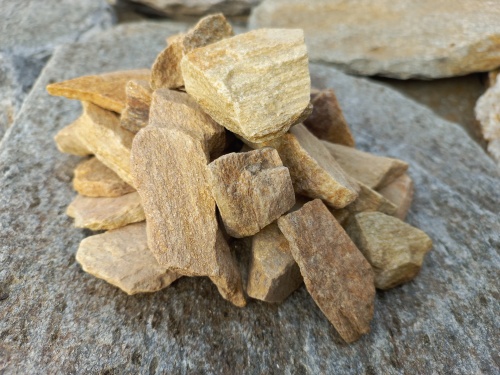 Златолит жёлтый декоративная каменная крошка купить в Электроуглях