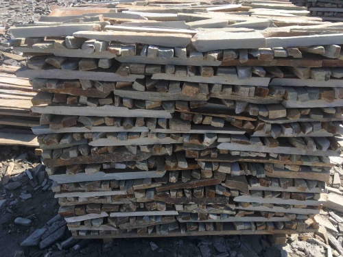 Горбушка златолит золотистый для облицовки купить в Электроуглях