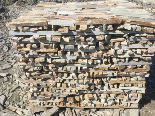 Горбушка златолит золотистый для облицовки купить в Электроуглях