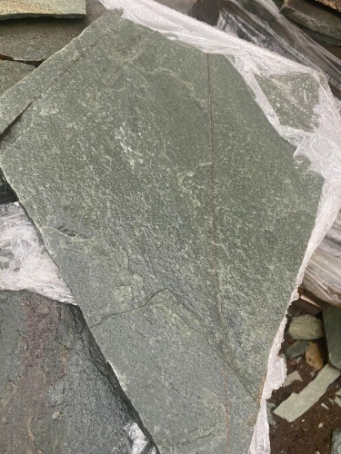 Плитняк златолит зелёный для цоколя, отмостки купить в Электроуглях