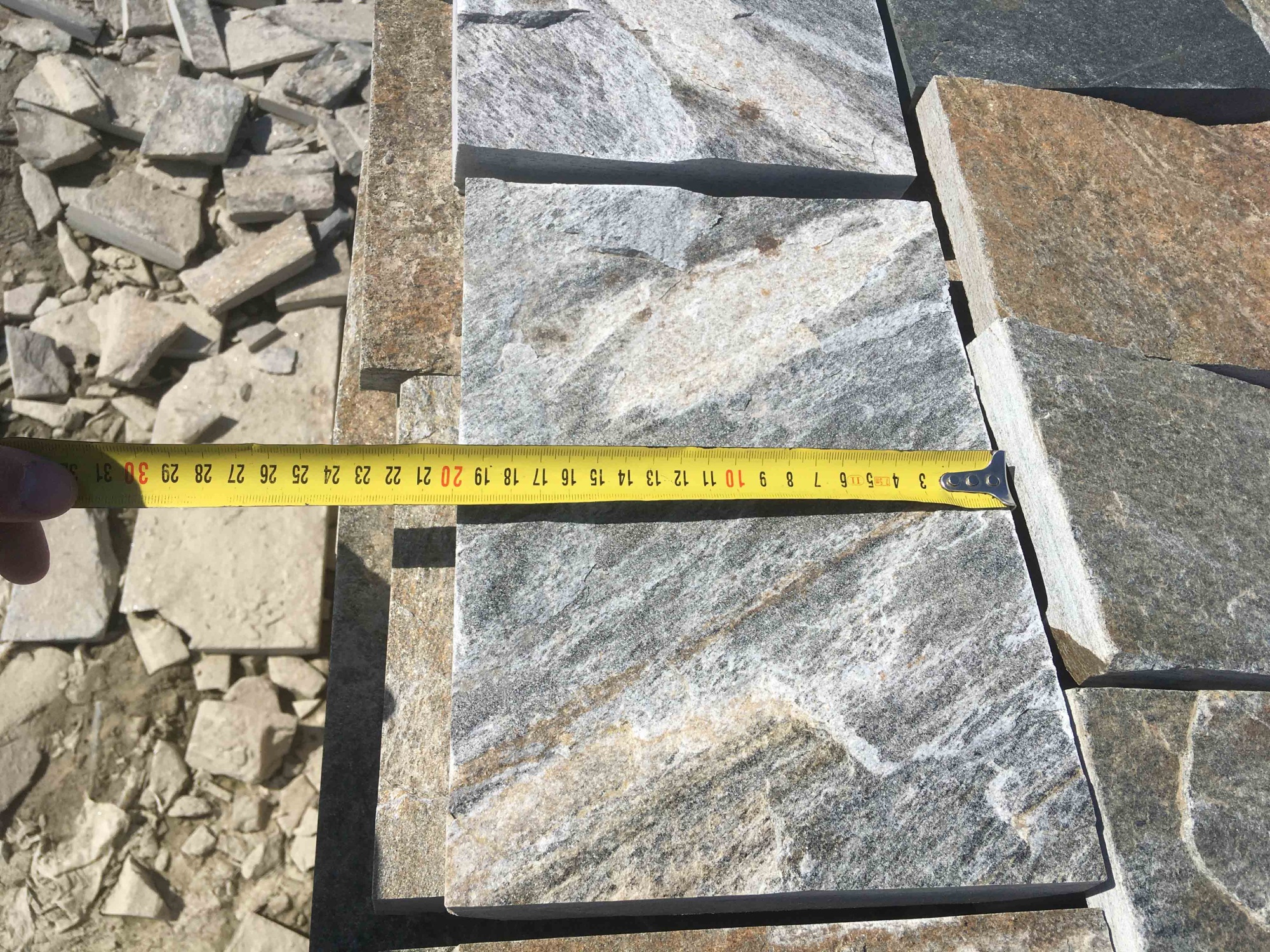 Плитка пилёная златолит Уральский для фасада купить в Электроуглях