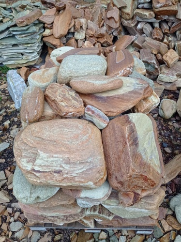 Златолит жёлтый, жёлто-зелёный глыбки и валуны для ланшафтного дизайна купить в Электроуглях