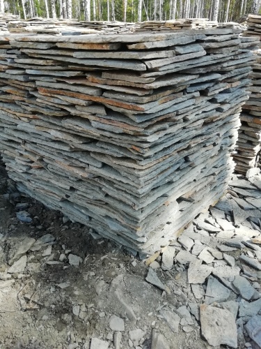 Плитняк златолит Уральский для цоколя, отмостки купить в Электроуглях