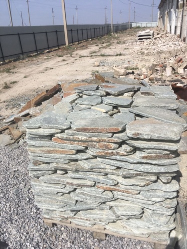 Златолит серебристый галтованный для лестниц купить в Электроуглях